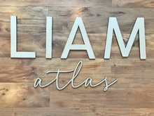 Load image into Gallery viewer, FIRST & MIDDLE Custom Name Sign