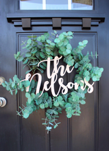 Load image into Gallery viewer, Custom Last Name Sign