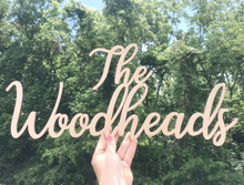 Load image into Gallery viewer, Custom Last Name Sign