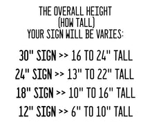 Load image into Gallery viewer, FIRST & MIDDLE Custom Name Sign