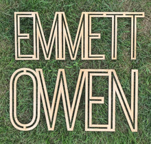 Load image into Gallery viewer, FIRST NAME Custom Sign