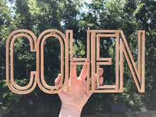 Load image into Gallery viewer, FIRST NAME Custom Sign
