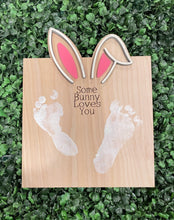 Load image into Gallery viewer, Some Bunny Loves You Rectangle Footprint
